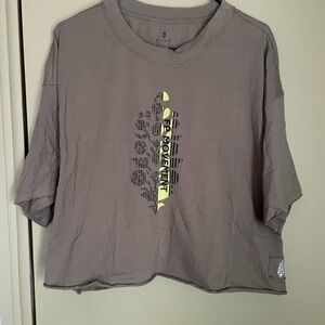 FP Movement by Free People Olive Green Short Sleeve Sz L